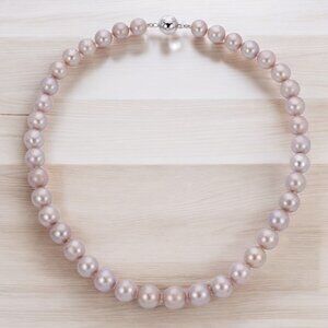 Pink Freshwater Cultured Pearl Strand